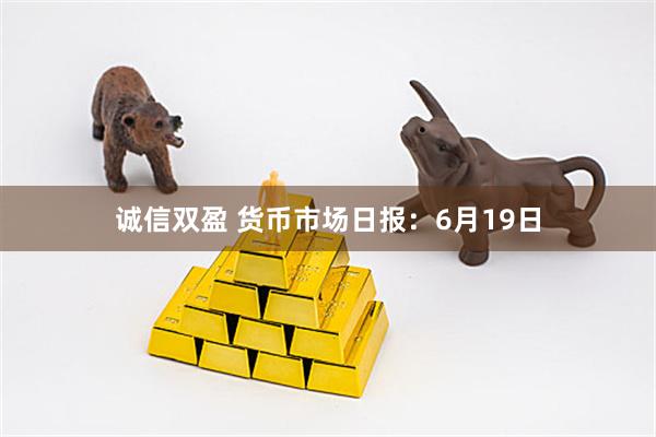 诚信双盈 货币市场日报：6月19日